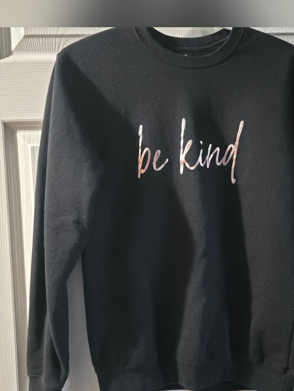 4/$25 Deal! Be Kind Black Crewneck Sweatshirt